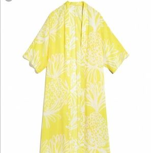 Lilly Pulitzer Satin Kimono